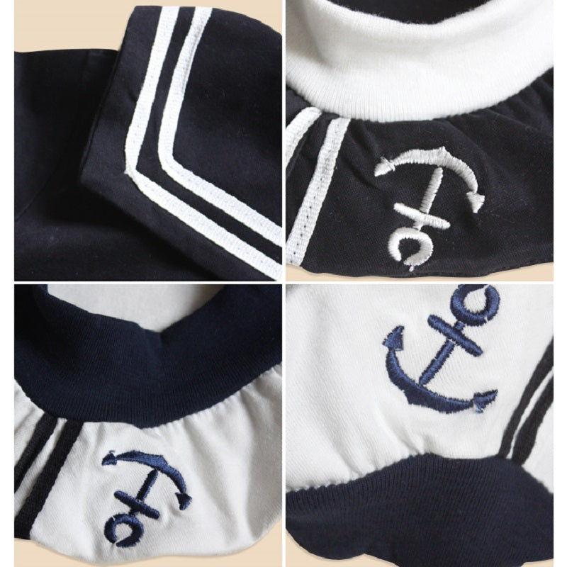 Pride and Joy 3 Piece American Navy Sailor Baby Outfit
