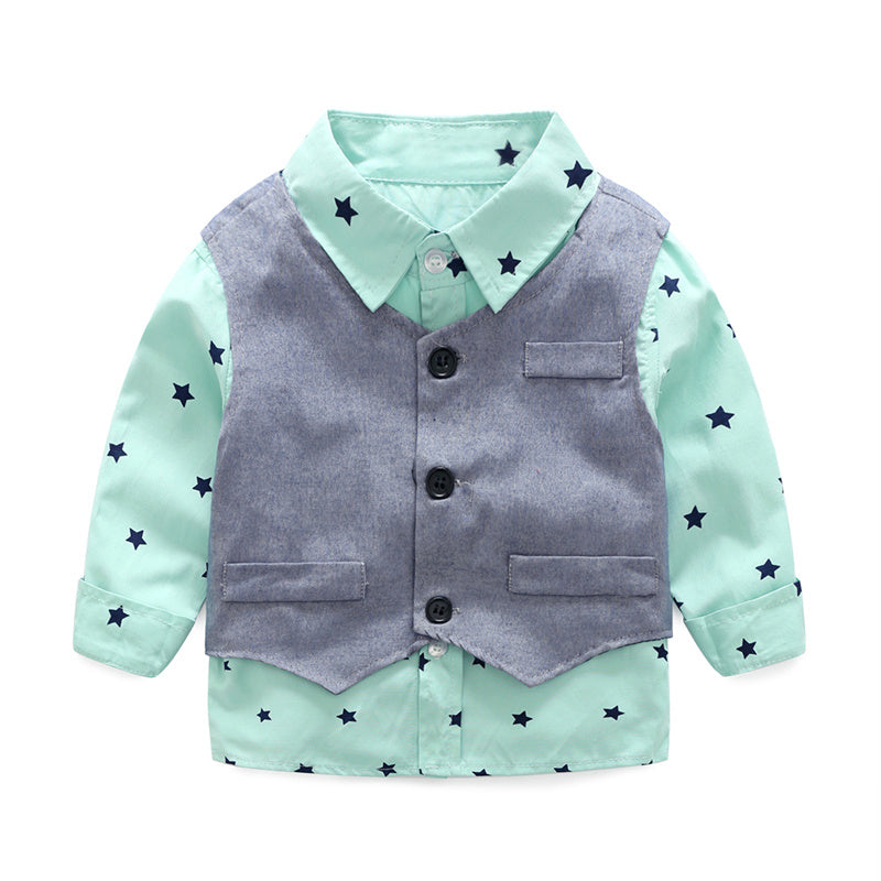 Pride and Joy Baby 3 Piece Young Gentleman Formal Suit
