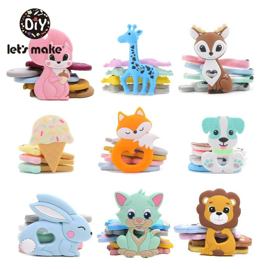 Pride and Joy Baby Silicone Animal Themed Teething Toy