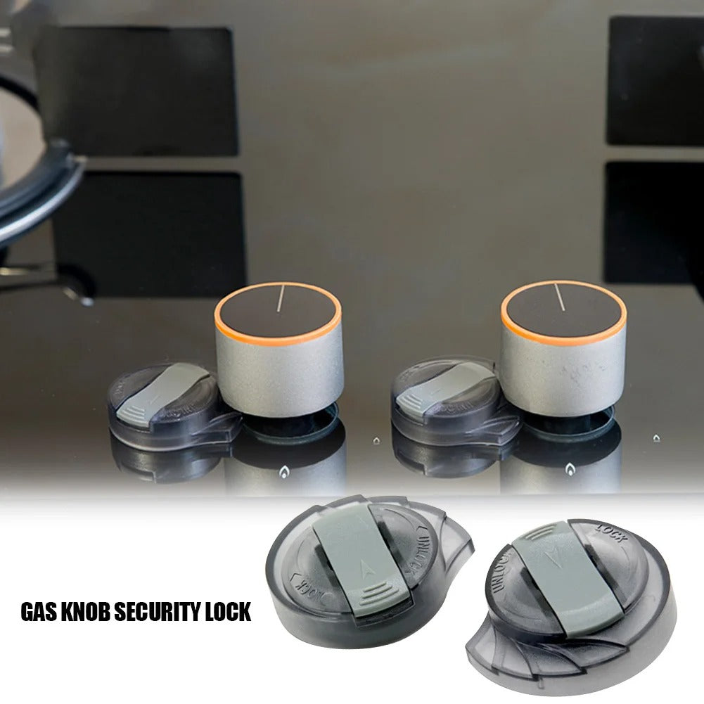 Pride and Joy 2 Piece Stove Knob Cover Security Lock