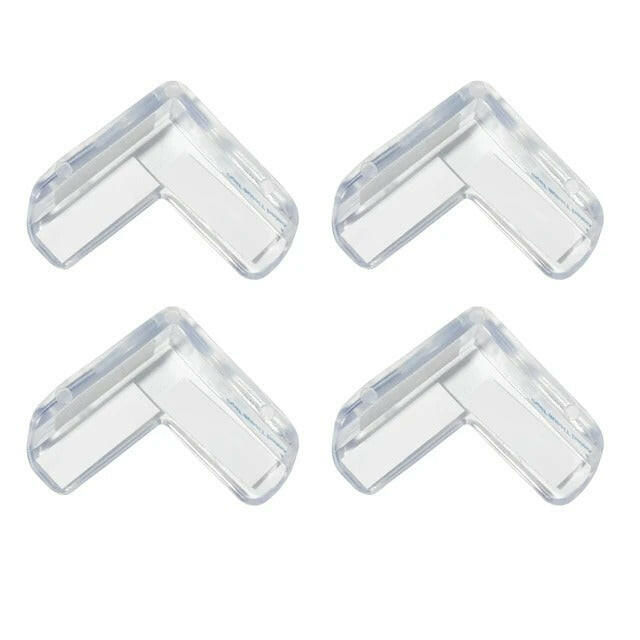 4 Piece Baby Safety Transparent Silicone Corner Guard