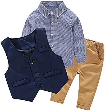 Pride and Joy Smart Casual 3 Piece Baby Clothing Set