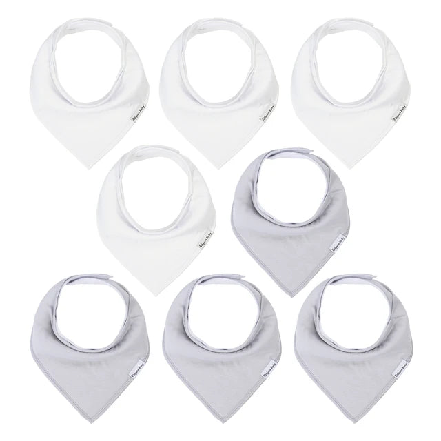 Pride and Joy 8 Piece Cotton Material Baby Feeding Bib Set