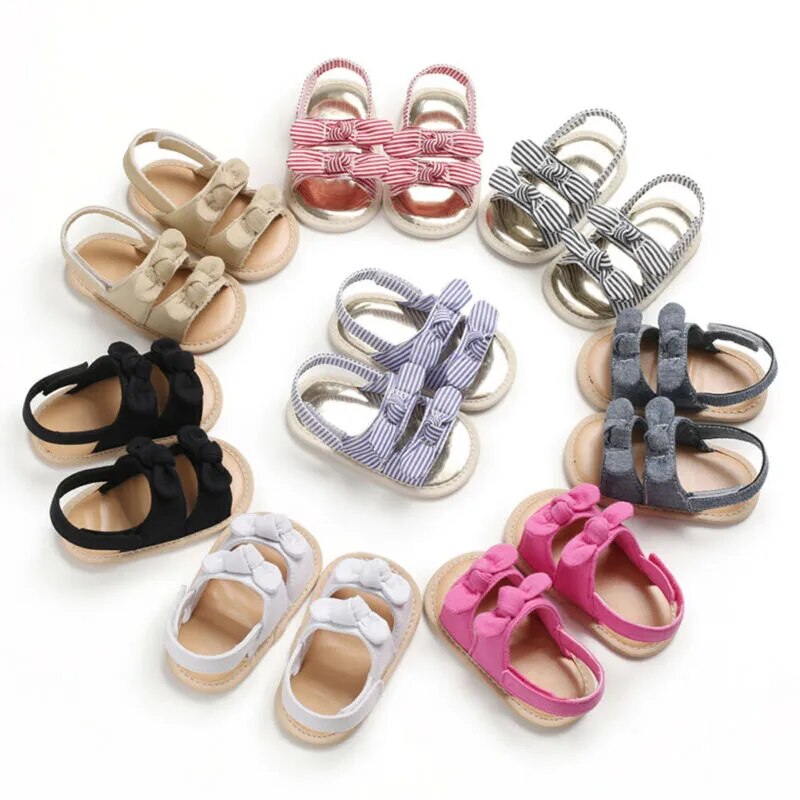 Pride and Joy Summer Time Colourful Walking Baby Sandals