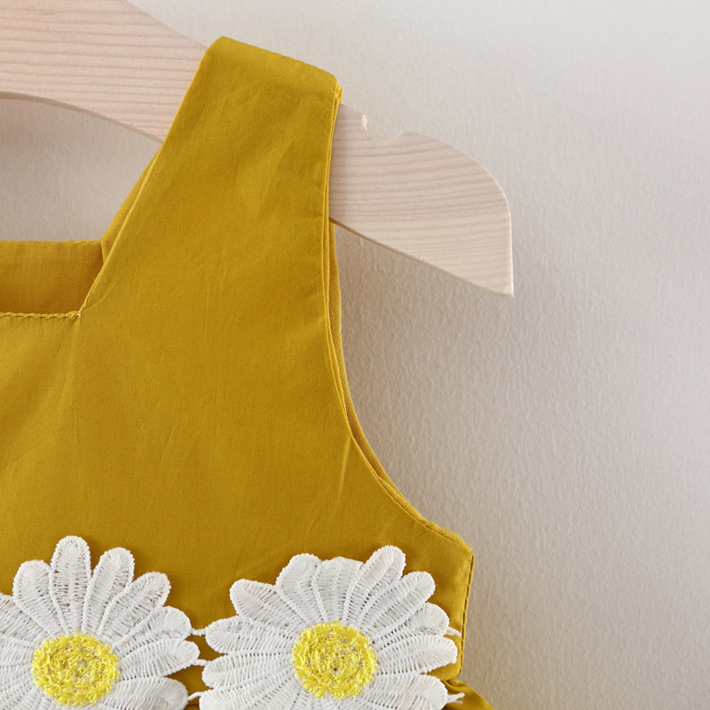 Pride and Joy High Quality Baby Sunflower Floral Dress