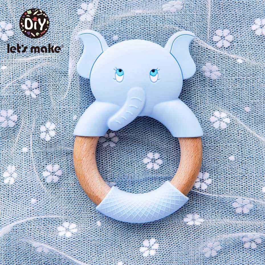 Silicone Elephant Baby Teether