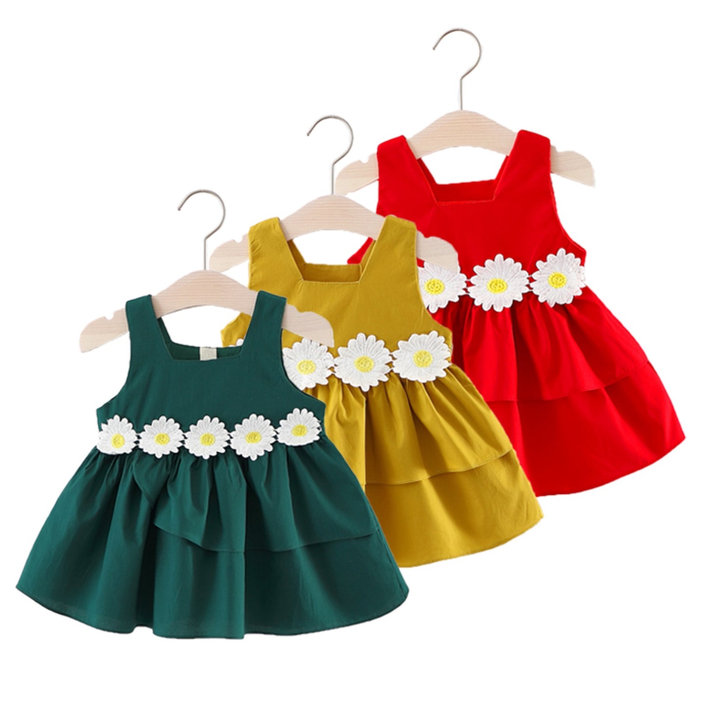 Pride and Joy High Quality Baby Sunflower Floral Dress