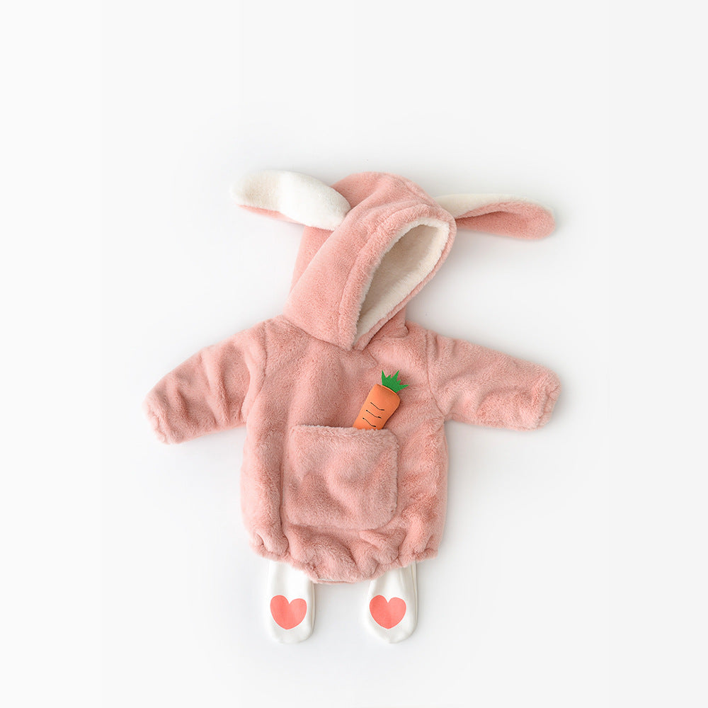 Pride and Joy Cute Bunny Style Quality Baby Hoodie