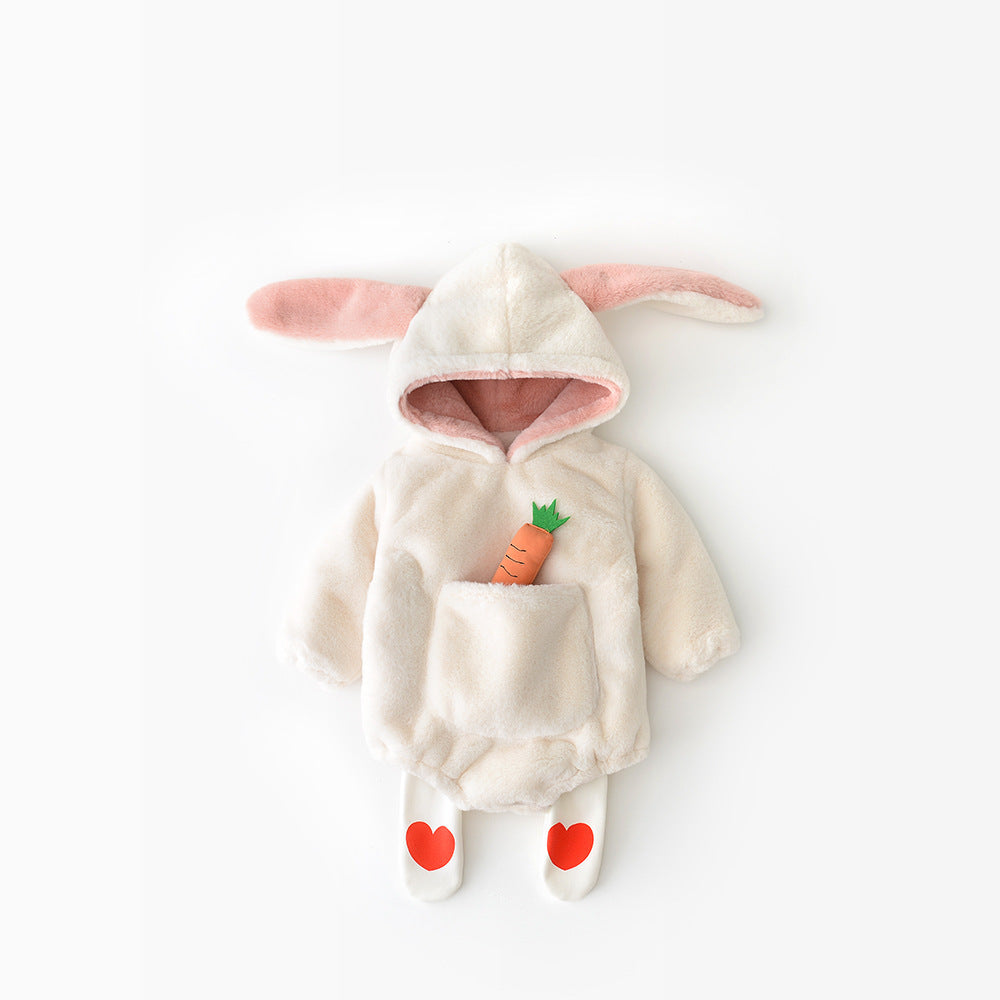 Pride and Joy Cute Bunny Style Quality Baby Hoodie