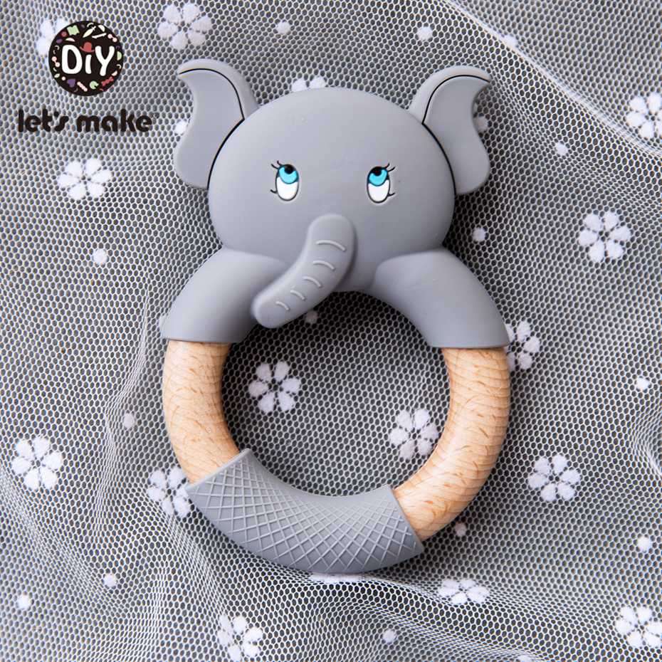 Silicone Elephant Baby Teether