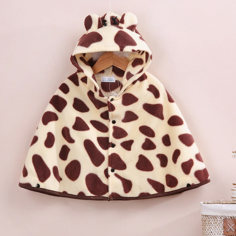 Pride and Joy Animated Character Hooded Fleece Baby Coat