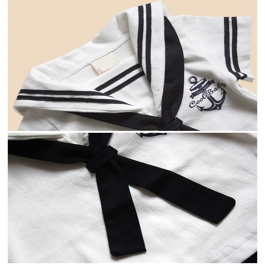 Pride and Joy 3 Piece American Navy Sailor Baby Outfit 