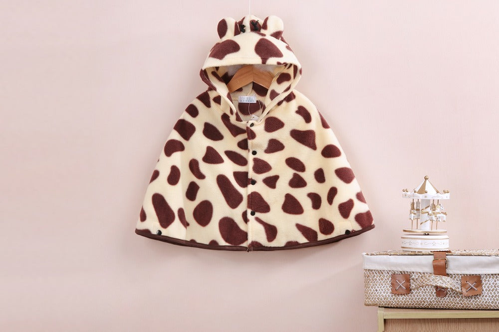 Pride and Joy Animated Character Hooded Fleece Baby Coat