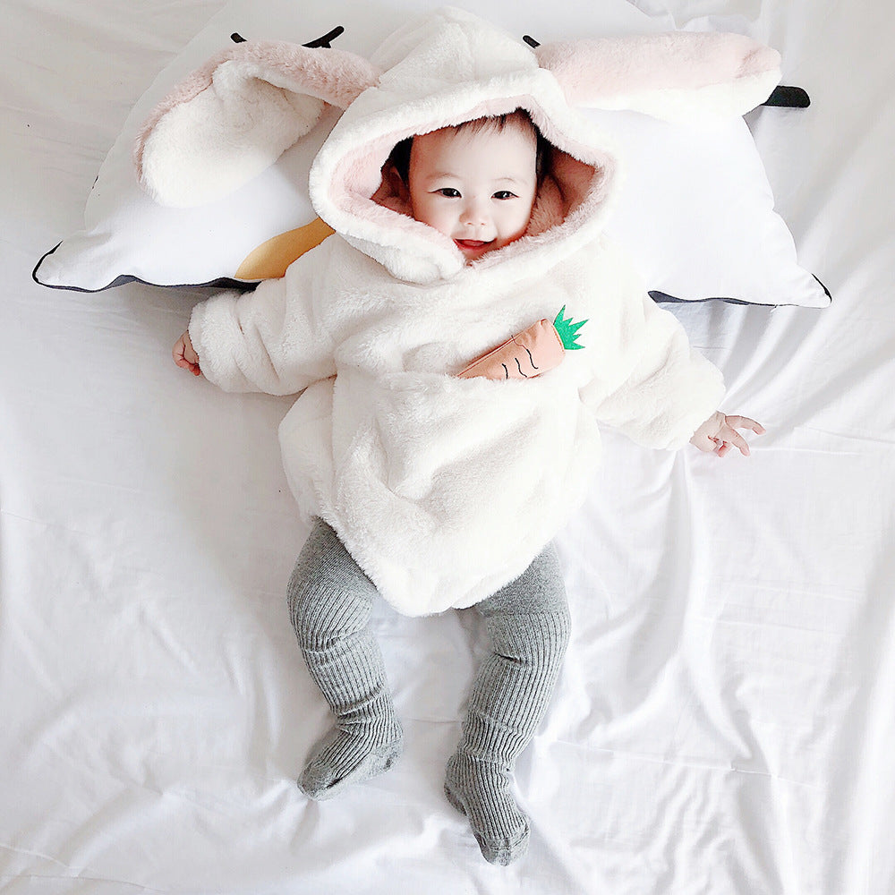 Pride and Joy Cute Bunny Style Quality Baby Hoodie