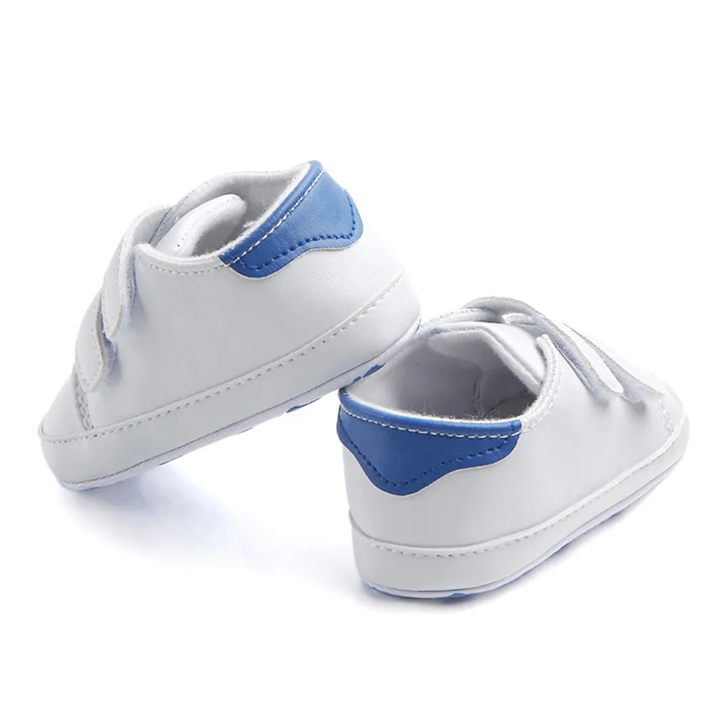 Pride and Joy Adorable Strides Soft Sole Baby Sneakers