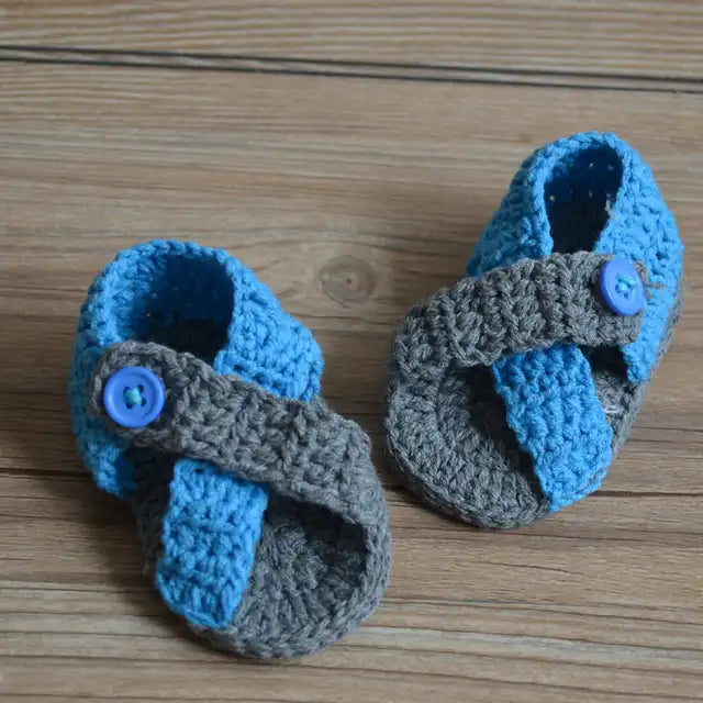 Pride and Joy Hand-Crafted Soft Woollen Baby Shoes