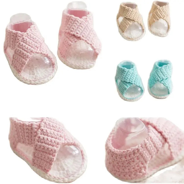 Pride and Joy Hand-Crafted Soft Woollen Baby Shoes