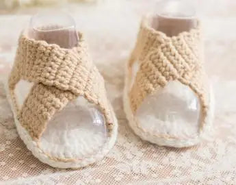 Pride and Joy Hand-Crafted Soft Woollen Baby Shoes