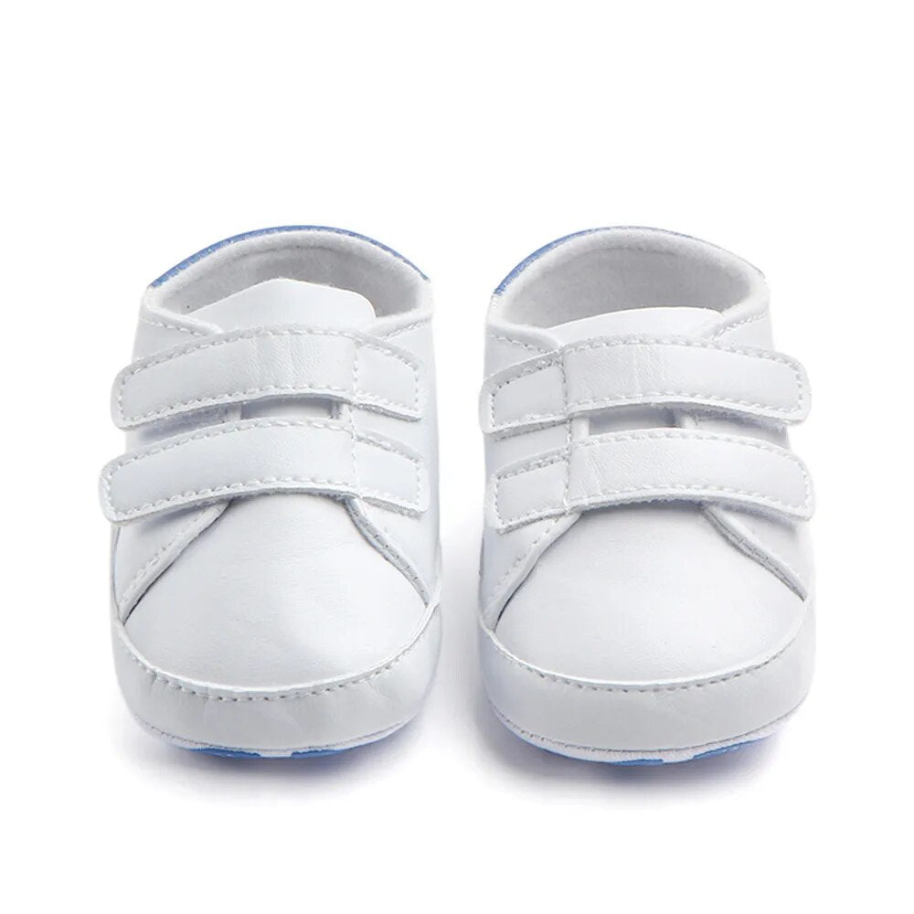 Pride and Joy Adorable Strides Soft Sole Baby Sneakers