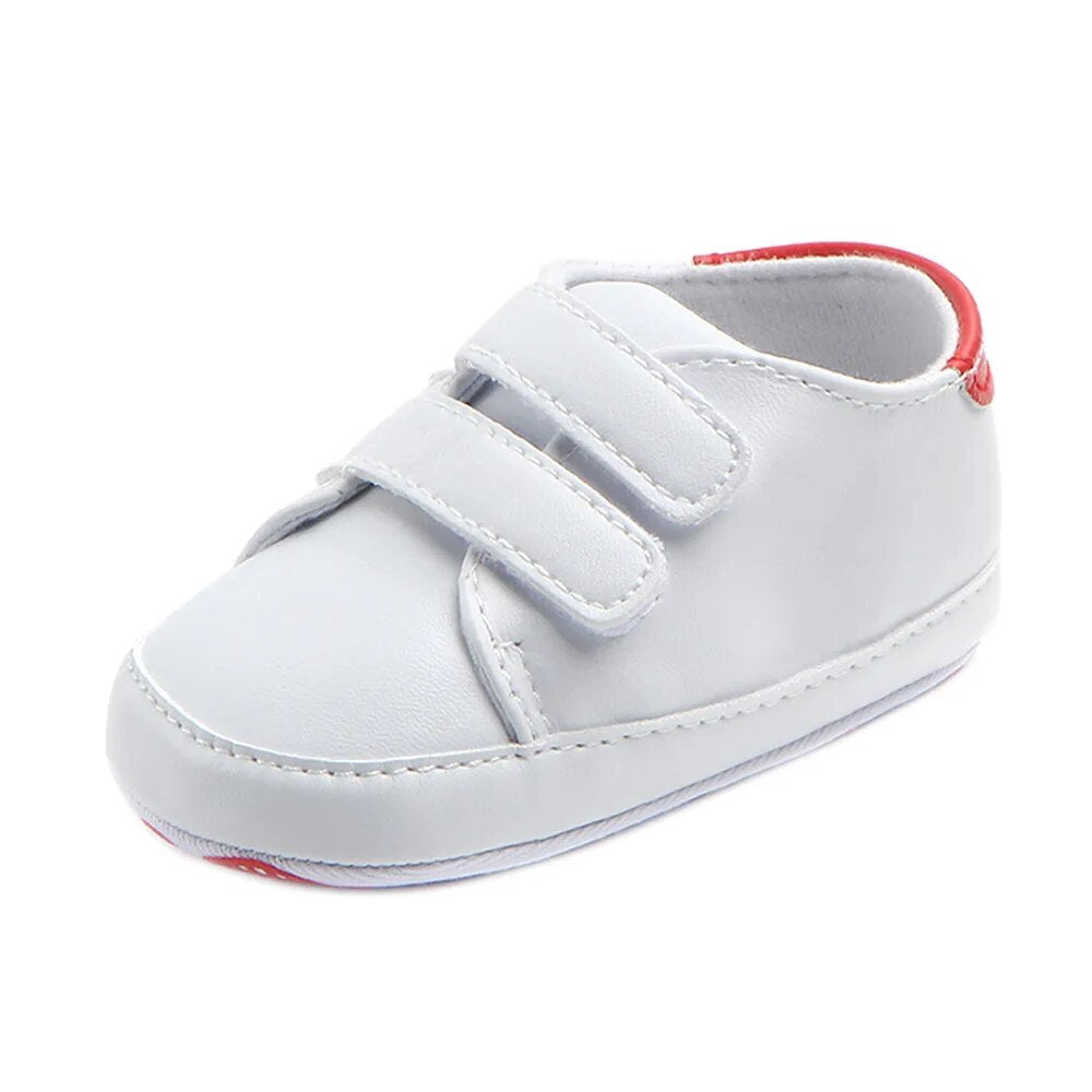 Pride and Joy Adorable Strides Soft Sole Baby Sneakers