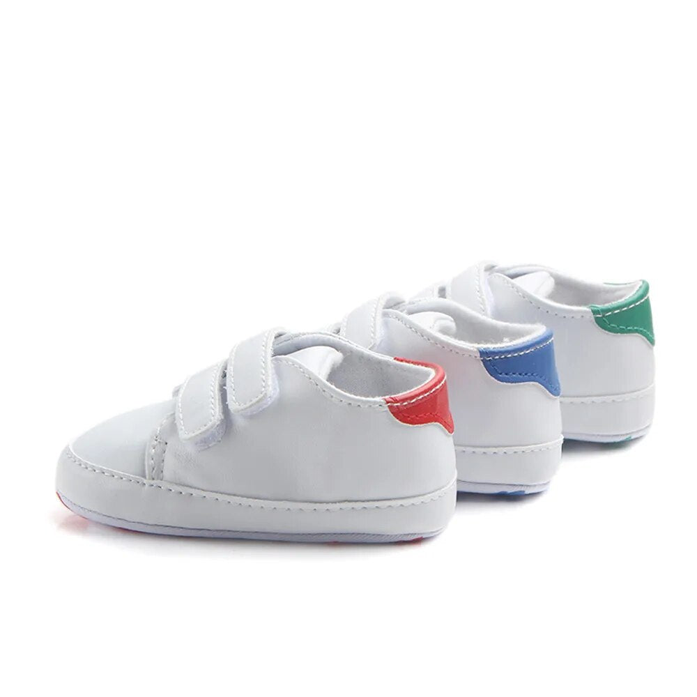 Pride and Joy Adorable Strides Soft Sole Baby Sneakers