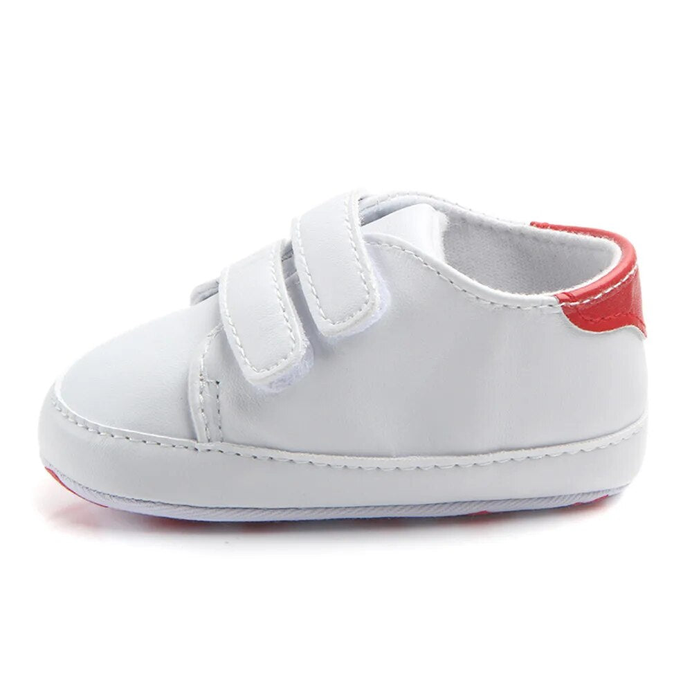 Pride and Joy Adorable Strides Soft Sole Baby Sneakers