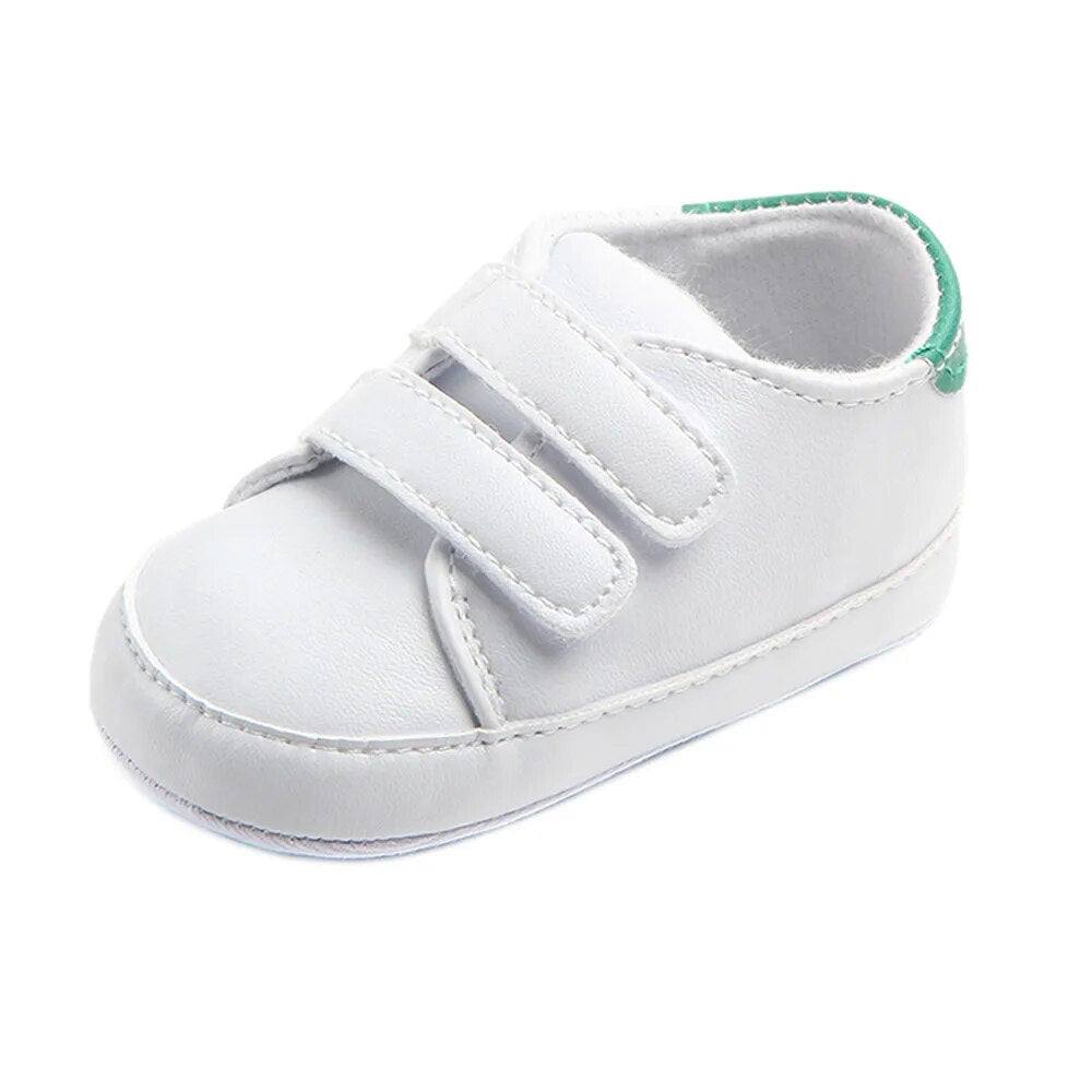 Pride and Joy Adorable Strides Soft Sole Baby Sneakers