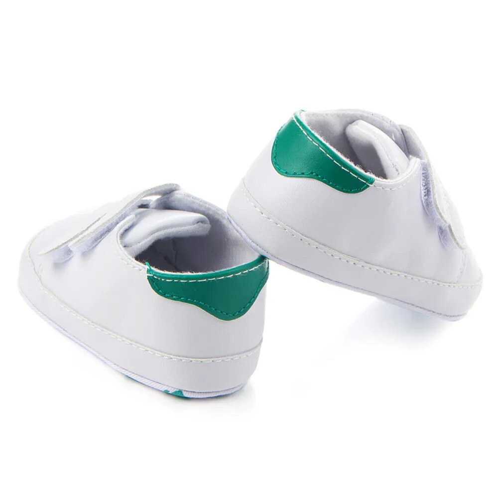 Pride and Joy Adorable Strides Soft Sole Baby Sneakers