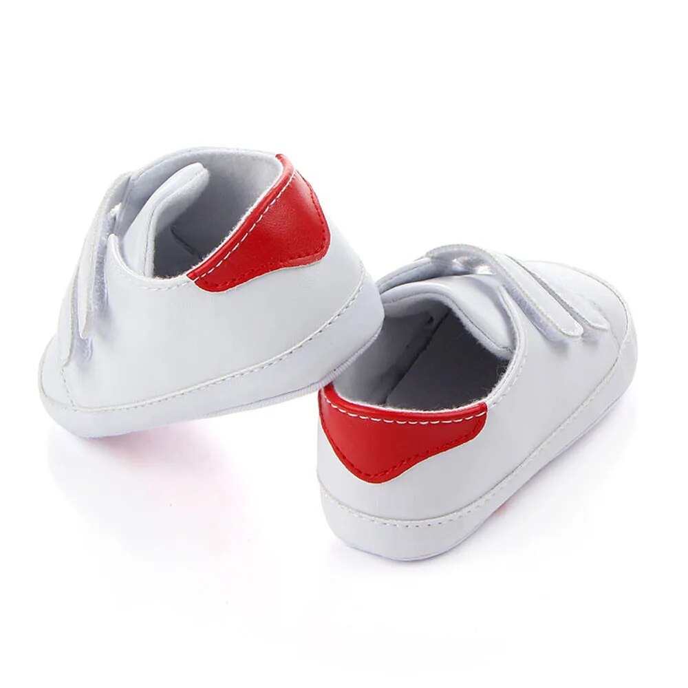 Pride and Joy Adorable Strides Soft Sole Baby Sneakers